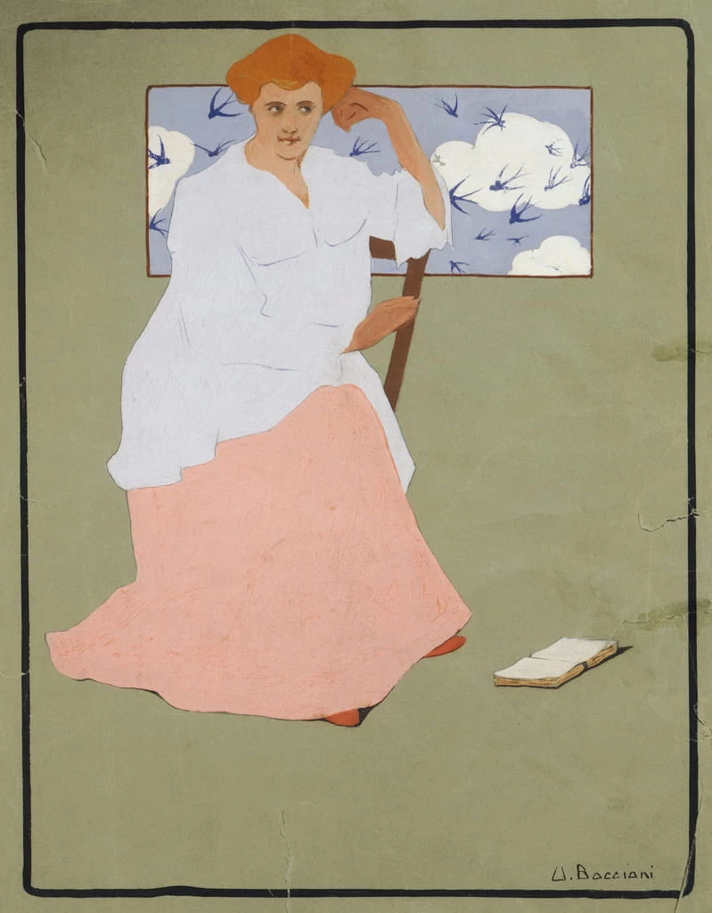 Donna davanti alla finestra, Primavera, 1908